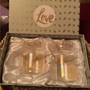 Anthropologie iridescent tea set new inbox